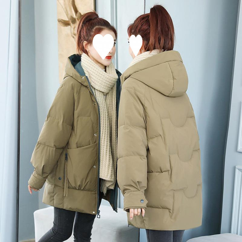 2025冬季新款韩系面包服 女中长款宽松加厚 休闲羽绒棉服棉袄,女装/女士精品,棉衣/棉服,淘宝优惠券,粉丝福利购,淘宝优惠卷