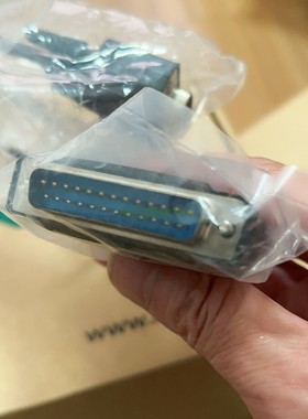 摩莎moxa cp-132ul 102ulcp-132ul-i db25-db9 一拖二串口线30公