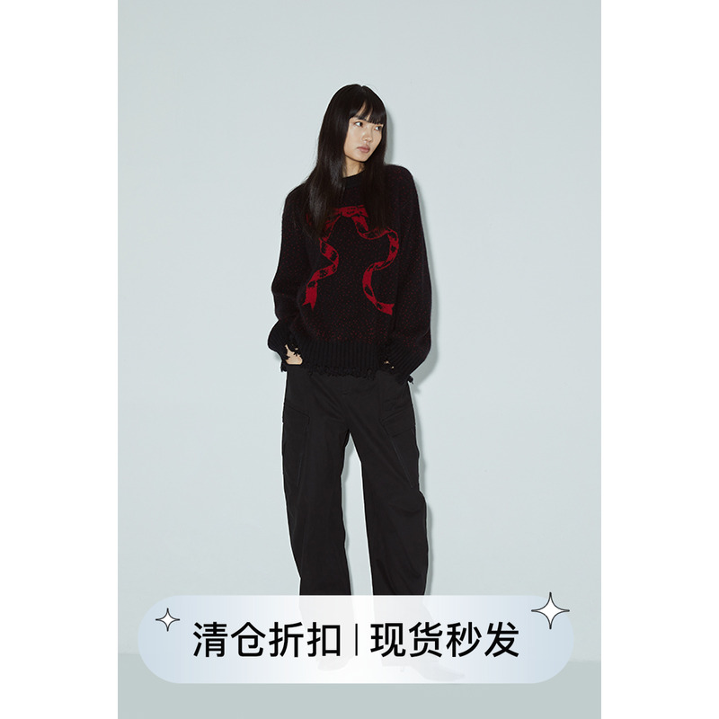 自然腰工装方圆工装阔腿休闲裤