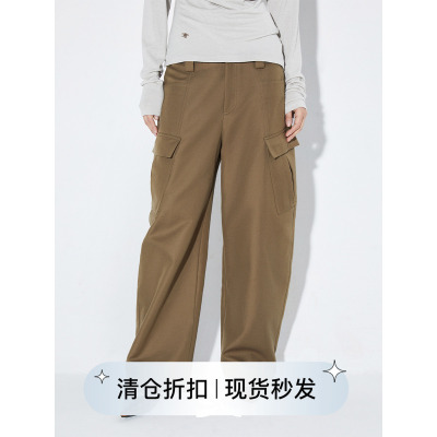 squarecircle休闲阔腿裤