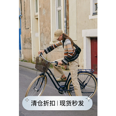 紧身喇叭工装裤设计感小众长裤