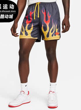 Nike/耐克正品Americana flames休闲男子运动短裤DV9628-010