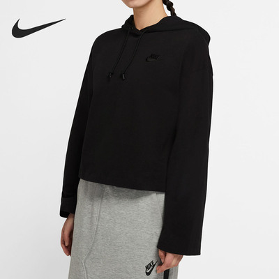 耐克女子加绒运动套头衫卫衣