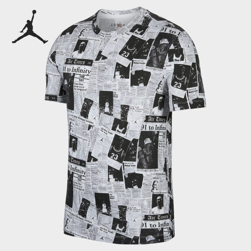 Nike/耐克正品 新款JORDAN RIVALS 男子印花短袖T恤 CD5849-100