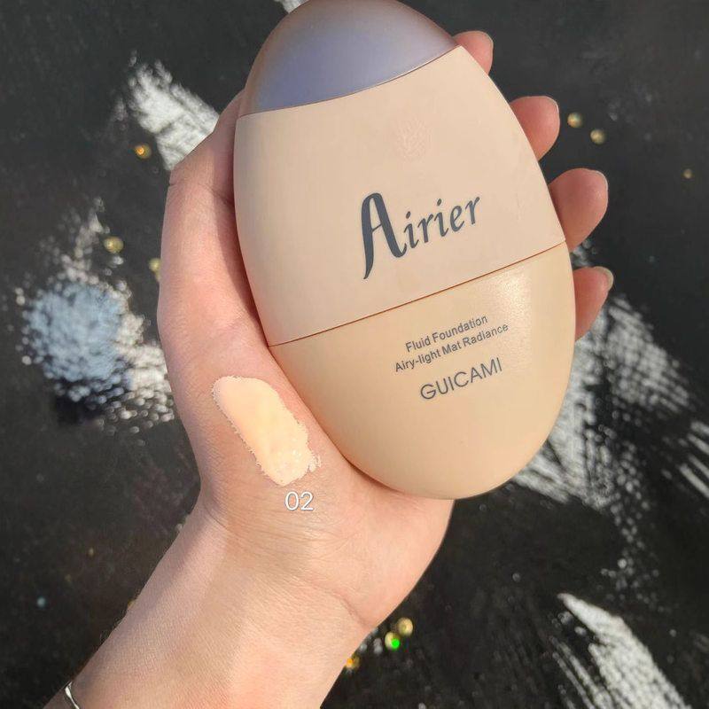 GUICAMI 蛋蛋粉底液配化妆刷自然养肤遮瑕持久保湿控油干油皮bb霜,彩妆/香水/美妆工具,粉底液/膏,淘宝优惠券,粉丝福利购,淘宝优惠卷