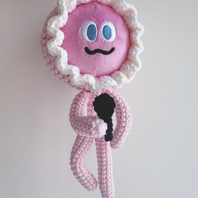 diy钩针毛线纯手工钩织五月天卜卜娃衣材料包送人礼物送闺蜜自制