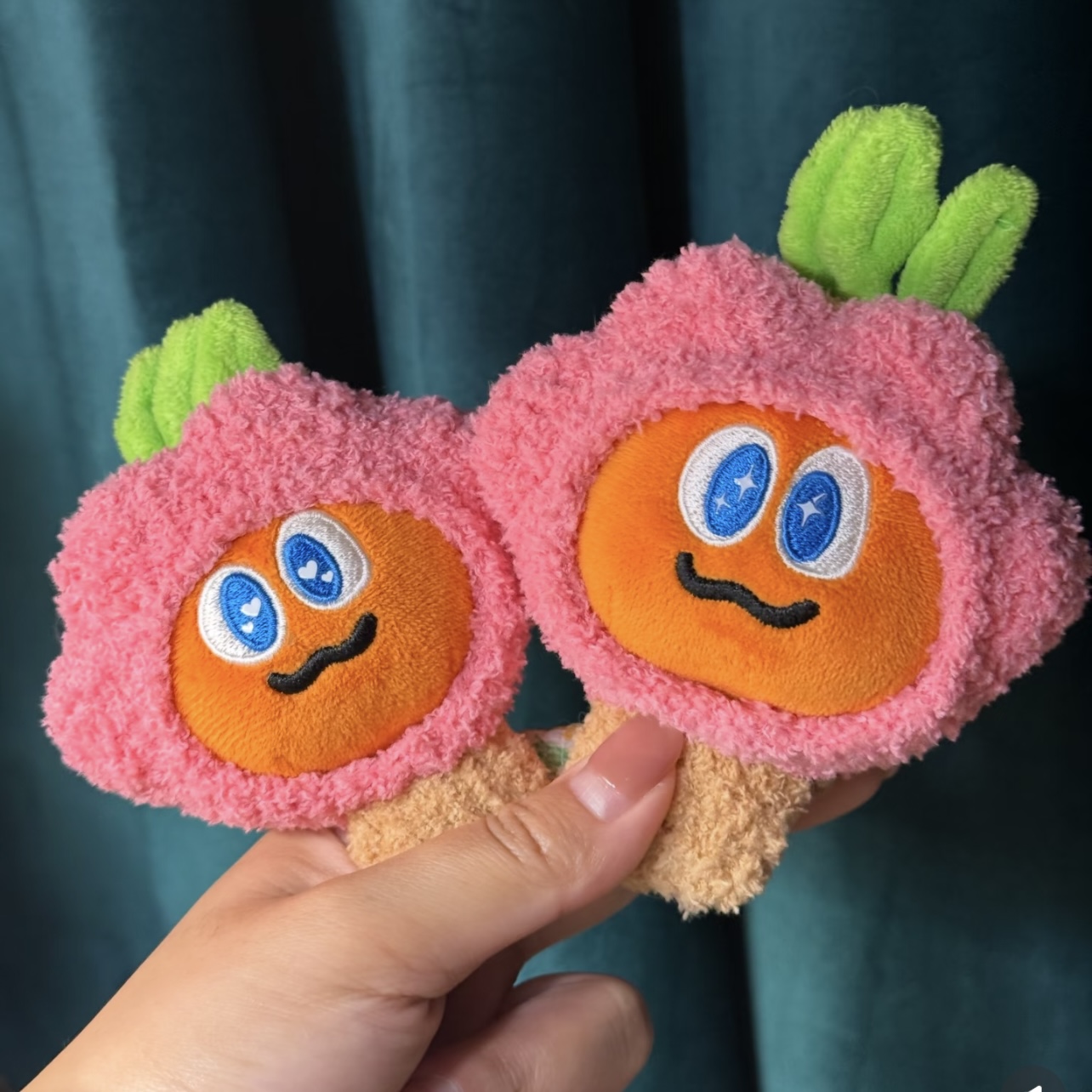 手工diy钩针毛线五月天卜卜爪爪冰棍头套手工钩织材料包应援周边