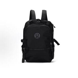 lululemon露露乐蒙 NEW CREW 22L 拉链尼龙双肩包男女同款情侣款