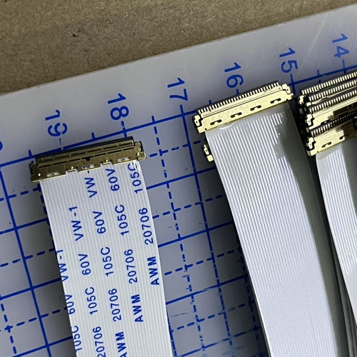 收银机显示器屏线FFC屏线软排线30pin反线屏排线0.5间距