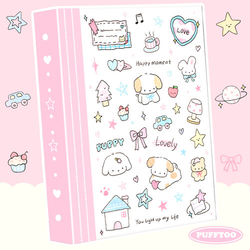 pufftoo四宫格卡册拍立得相册3寸