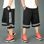 350斤胖子短裤 六分大裤 薄款 加肥加大码 100 男士 篮球裤 运动中裤 衩