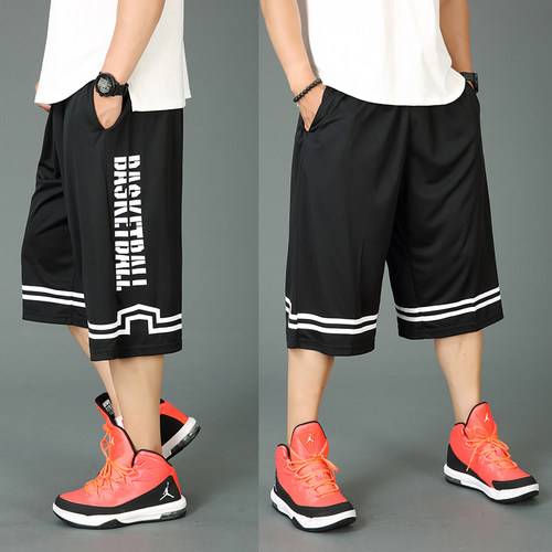 胖子薄款加肥运动男士大裤衩