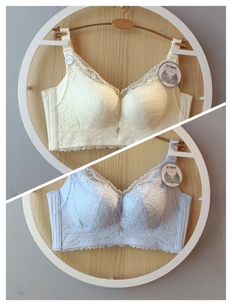 按摩内衣文胸无钢圈调整性感聚拢