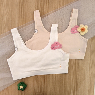 舒适简约款少女固定杯一阶段文胸