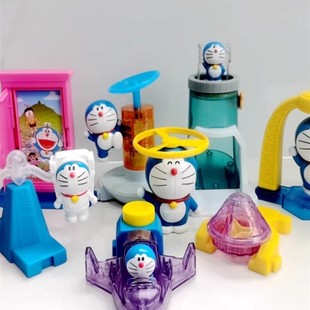 2024麦当劳哆啦A梦玩具新春红包机发牌机机器猫叮当儿童公仔玩具