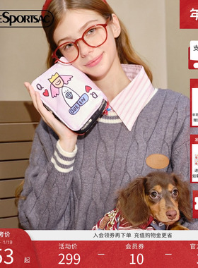 李媛陈松伶杜雨宸同款LeSportsac乐播诗新款逗鸭小确幸系列手拿包