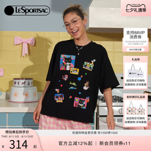 LeSportsac乐播诗短袖