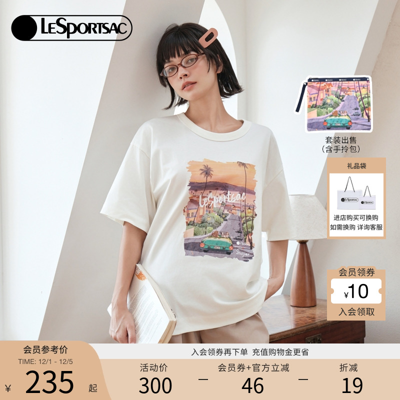 LeSportsacT常规T恤休闲