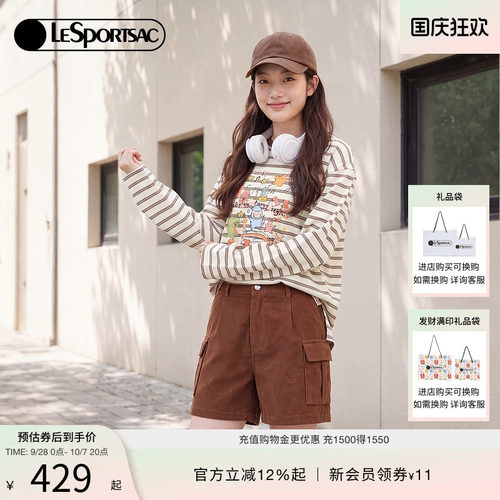LeSportsac乐播诗长袖T恤