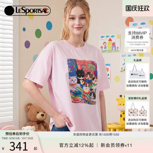 LeSportsac乐播诗短袖