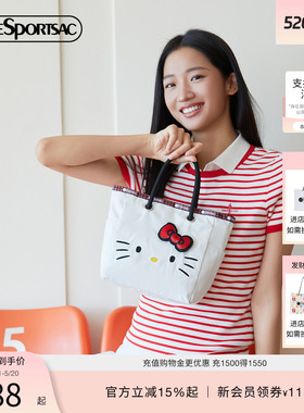 LeSportsac乐播诗HelloKitty凯蒂猫联名托特包休闲可爱女款手提包