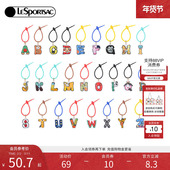 LeSportsac乐播诗快乐字母系列 DIY包包挂件可爱英文子母配件饰品
