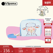 LeSportsac乐播诗新款 小羊波德莱尔卡通手拎包零钱收纳手拿包女