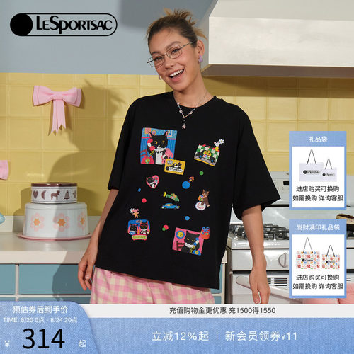 LeSportsac乐播诗短袖