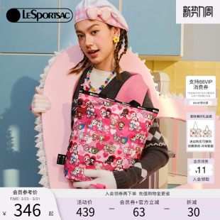 LeSportsac乐播诗新款 TOKIDOKI™LOVE情人节休闲通勤卡通托特包女