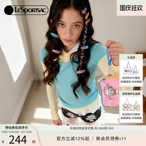 LeSportsac小羊波德莱尔手拿包