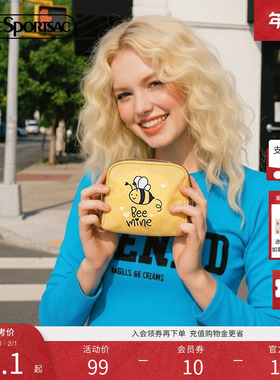 LeSportsac乐播诗新款TRENDY系列可爱化妆品收纳手机包女手拿包