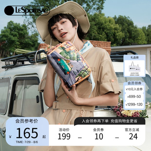时尚 LeSportsac乐播诗水吉儿系列新款 气质迷你包印花手拿包女