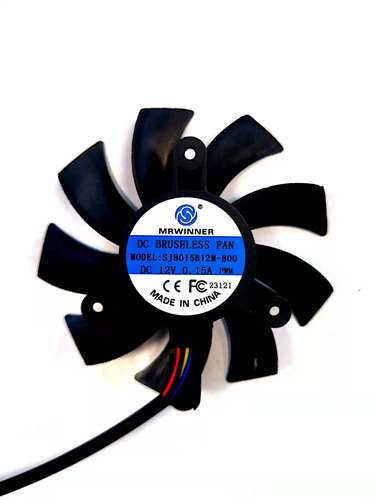 厂家定制散热风扇8015无框支架5V 12V 24V  pwm调速双滚珠间距4.3