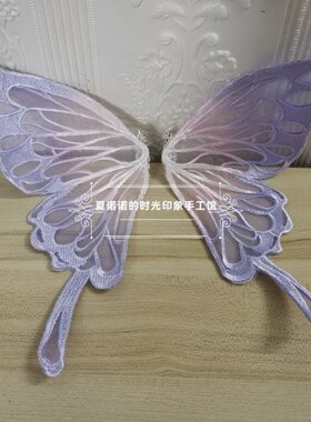 抖音爆款大蝴蝶机械电动翅膀扑棱蛾子发饰国风大赏汉服古风配饰