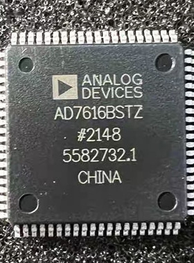 AD7616BSTZ全新原装AD7616BS16位同步采样ADC模数装换芯片LQFP-80