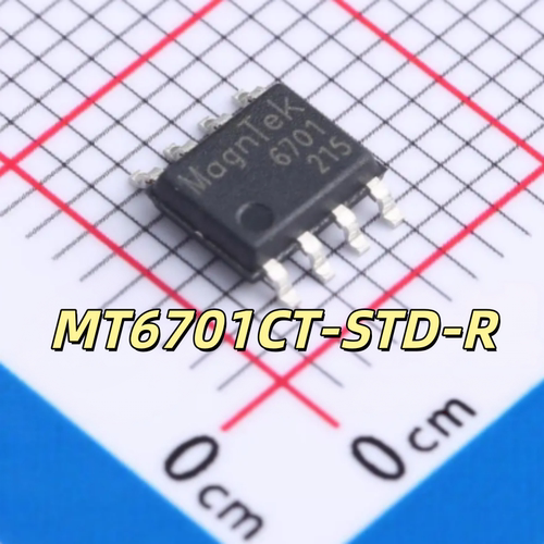 原装现货   MT6701CT-STD-R   基于差分霍尔的磁性角度传感器芯片