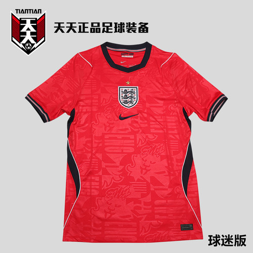 2026英格兰客场足球服球衣
