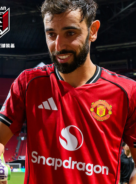 天天正品阿迪达斯25/26曼联球迷版足球服比赛印号长袖球衣JI7428