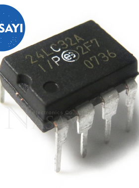PIC24LC32A-I/P PIC24LC32A 24LC32A-I/P DIP-8 存储器IC