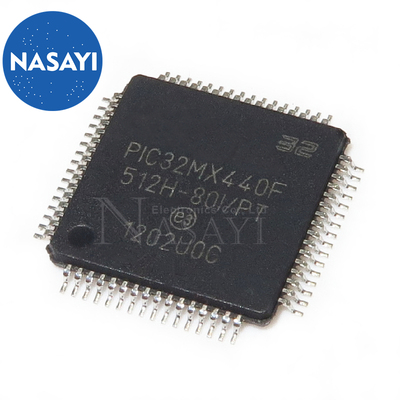 PIC32MX440F512H-80I/PT PIC32MX440F512H TQFP-64 微控制器芯片