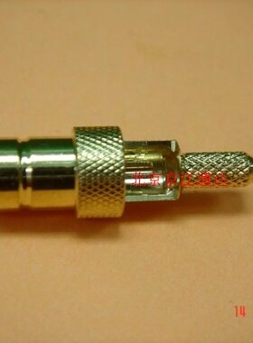 50欧姆SMB-JY-1.5开窗直头 华为中兴两兆头SMB公头压接RG316线