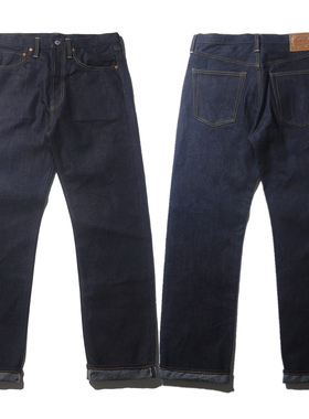 024 男装重磅复古复刻47501 宽松直筒赤耳牛仔裤ONEWASH丹宁原牛