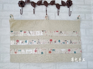 幼儿园棉布中国大陆晨检卡袋三色卡健康袋可贴名字学号透明棉包邮