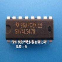直插 SN74LS47N 74LS47 DIP-16 LED显示器驱动器 7段显示 保质量