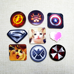 异形徽章定制别针定做明星周边动漫周边同款礼品清新吧唧创意毕设