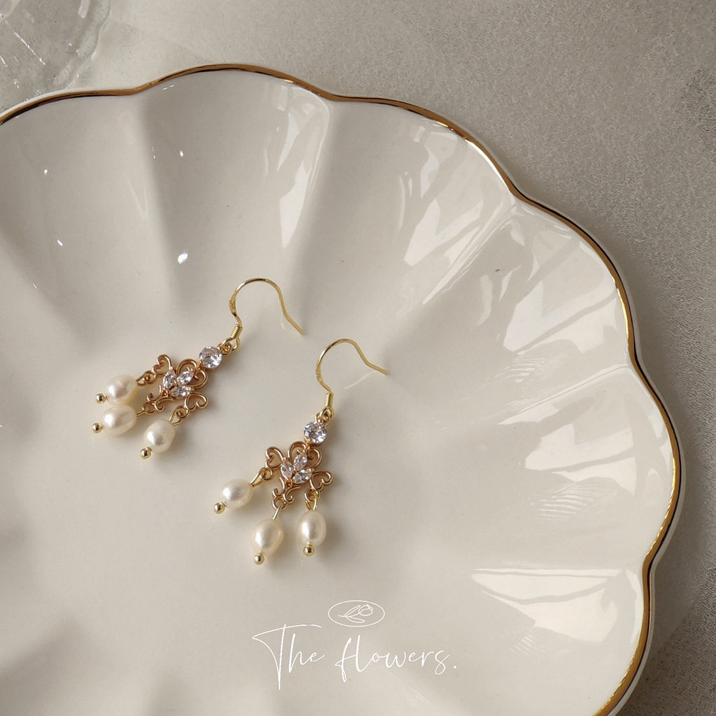 天然淡水珍珠耳环复古文艺宫廷风耳坠925银针民族服饰品耳钩耳饰,珠宝/钻石/翡翠,耳饰,淘宝优惠券,粉丝福利购,淘宝优惠卷