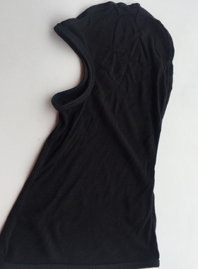 出口外贸单真丝绢丝单层薄款户外运动防尘帽强盗帽防尘包头防晒套