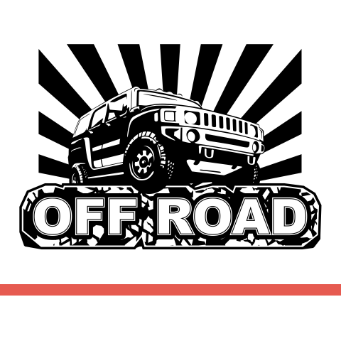 四轮越野汽车机车图案墙贴画比赛俱乐部玻璃门镂空装饰背景墙贴纸