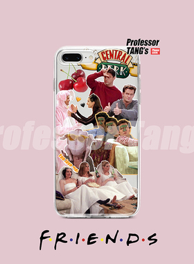 老友记手机壳friends美剧适用苹果iPhone16pro/14max/XR/XS/15pro