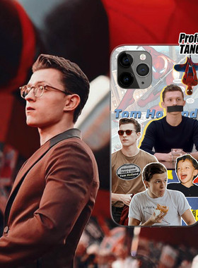 荷兰弟tomholland手机壳蜘蛛侠适用苹果iPhone13/11promax/XS华为